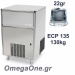 Eiswürfelmaschine 130kg/Tag Vorratsbehälter 65kg Eiswurfel Typ: 22 gr