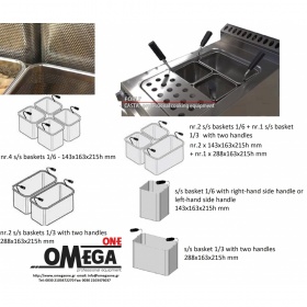 Baskets for Electric Pasta cooker 