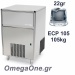 Eiswürfelmaschine 105kg/Tag Vorratsbehälter 45kg Eiswurfel Typ: 22 gr