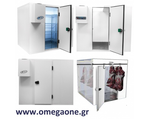 Kühlzelle Isolierung 80 mm außenmaße von (BxT) 1500x1200 bis 1500x3000mm mit Boden