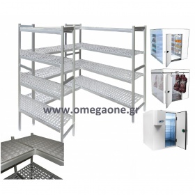 Regalsystem für Kühlzellen Regale 4 Böden für Kältemodul L15 PC-M120