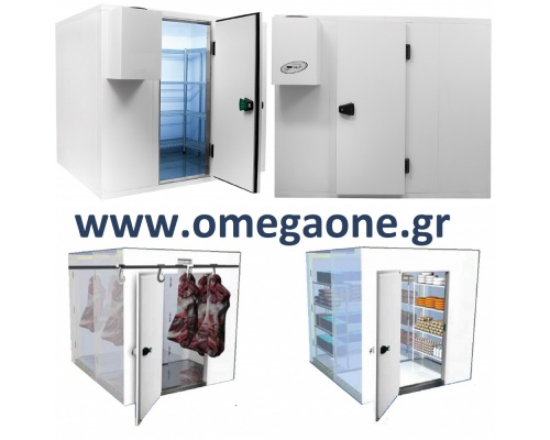 Kühlzelle Isolierung 120 mm außenmaße von (BxT) 1800x1200 bis 1800x3000mm mit Boden
