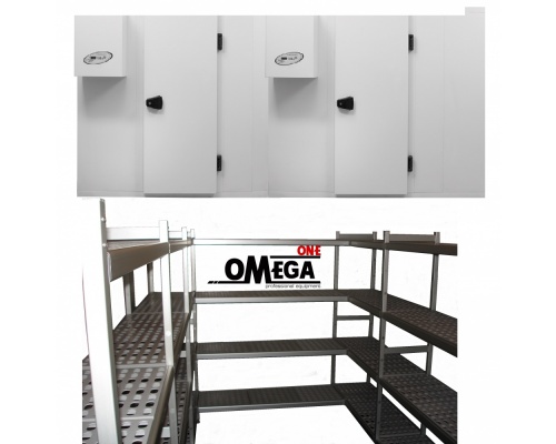  CL SC-M120 Cold room Shelving 4 Level Bays