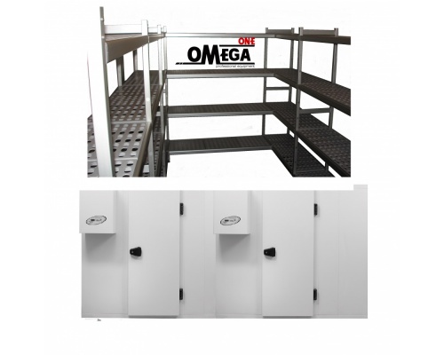 CR SC-M80 Cold room Shelving 4 Level Bays