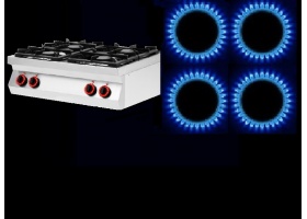 4-Burner Gas Boiling Top 