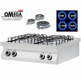 4 Burner Gas Boiling Top 17kW