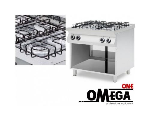 ProChef 4 Burner Gas Range with Cabinet Base 