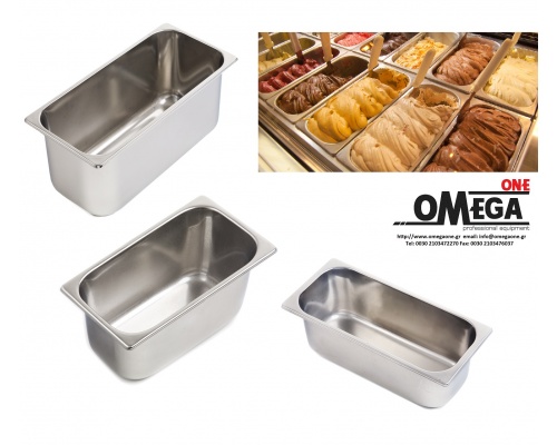 Stainless Steel Ice Cream Storage Container