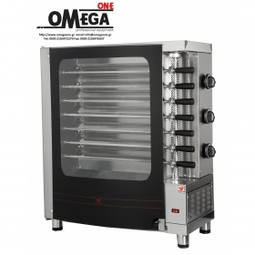 R7 Electric Churrasco Rotisserie Grill 6 Spits