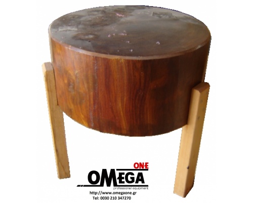 Round Butchers Block and Table