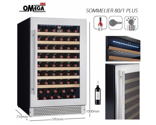 SOMMELIER PLUS Single Zone (°C) Wine Coolers
