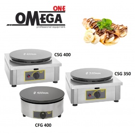 Roller Grill CSG 350mm and 400mm Single Gas Crepe Maker