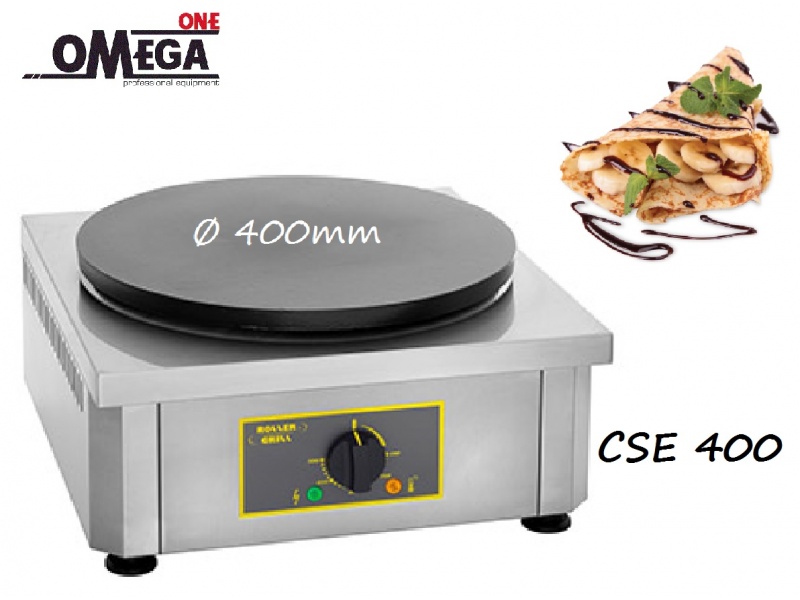 CREPIERE DOUBLE ELECTRIQUE CDE400 380V/3/60HZ - Art Cuisine