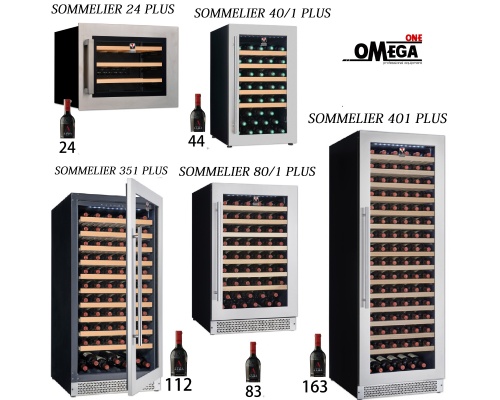SOMMELIER PLUS Single Zone (°C) Wine Coolers