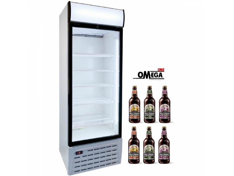 Flaschenkühlschrank 2 Glastüren Omega One, Gastro bier kühlschrank