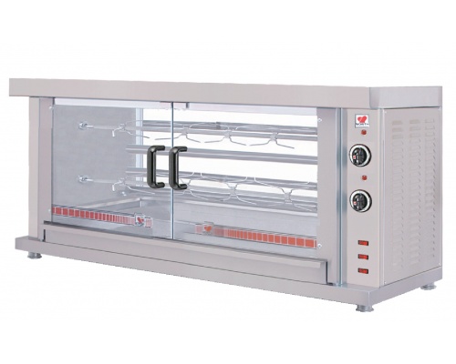 ΗΚ2 2 Spit Electric Chicken Rotisserie Oven
