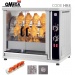 Electric Chicken Planetary Rotisserie -4 Βaskets 65 cm