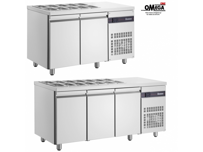 Countertop Sandwich Prep Station Omega One Pizza Prep Fridge