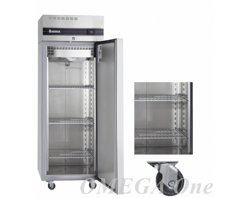 Edelstahl Gewerbekühlschrank Mit Räder 560 Ltr Slim Line