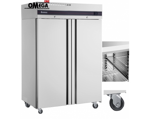 Edelstahl Gewerbekühlschrank Mit Räder 1227lt Slim Line