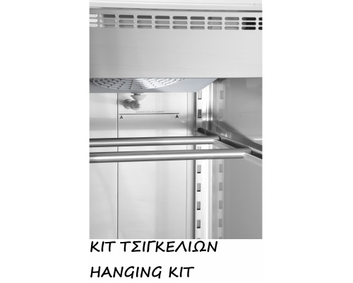 Edelstahl Gewerbekühlschrank 4 Räder 1432 Ltr 