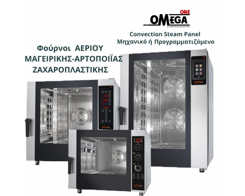 PLUS BAKERY Gas Oven Gastronomy Bakery & Pastry Convection Steam Control Panel Mechanic or Touch screen