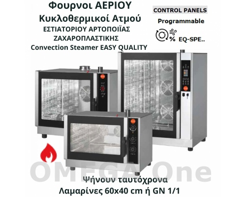 EASY QUALITY Gastronorm and Bakery GN Gas Convection Steam Oven 