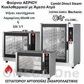 EASY QUALITY Gas Oven Gastronorm, Bakery & Pastry Combi Direct Steam 