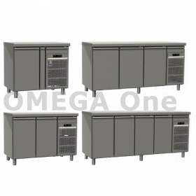 Line 600 2 Doors Freezer Prep Counter 