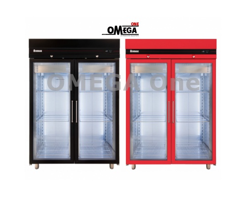 Ψυγείο Θάλαμος Συντήρηση με 2 Γυάλινες Πόρτες 1432 Ltr διαστ. 1440×910×2100 mm