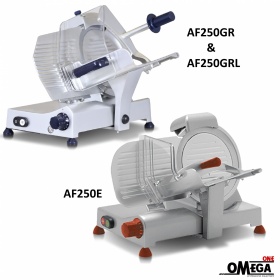 250mm Slicers Belt/driven transmission 