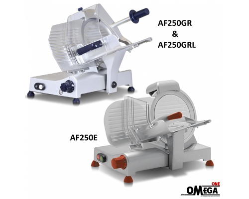 Aufschnittmaschine Ø250mm mit Riemengetriebe 