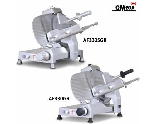Aufschnittmaschine Ø330mm mit Riemengetriebe