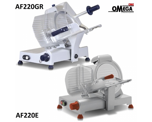 220mm Slicers Belt/driven transmission