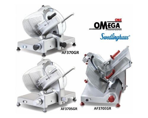 370mm Slicers Belt/driven transmission