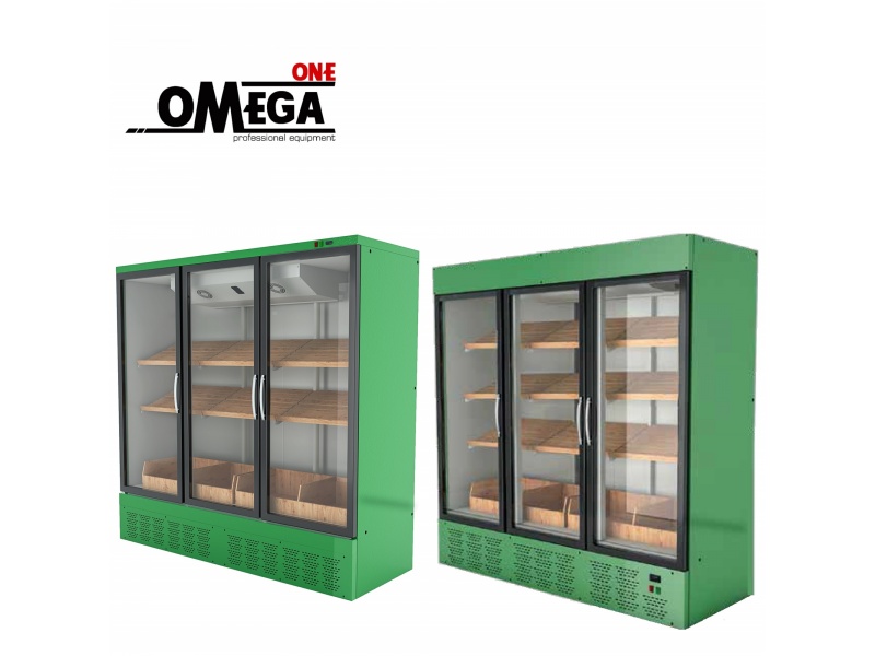 Kühlvitrinen Produktpräsentation Obst Gemüse 215 cm  Omega One  Kühlschränke präsentieren Self-Service-Lebensmittelgeschäft, Wandkühlregal  mit Regalböden für Obst Gemüse, Wandkühlregal mit 3 Regalböden, Kühlvitrinen  und Wandkühlregale für Obst, Gemüse