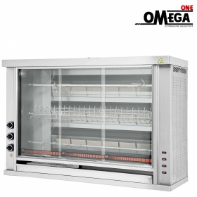 3 Spit Gas Rotisserie Oven