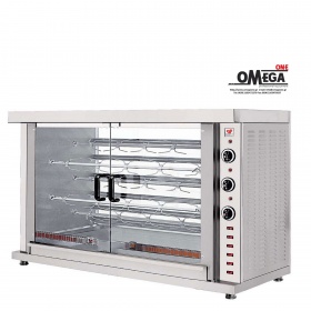 5 Spit Electric Chicken Rotisserie Oven | Omega One