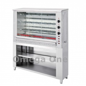 3 Spit Electric Rotisserie Oven with Base | Omega One 