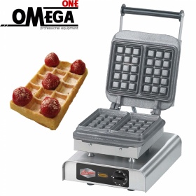 Gastro Waffeleisen 2 Brüsseler Waffeln
