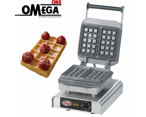 Gastro Waffeleisen 2 Brüsseler Waffeln