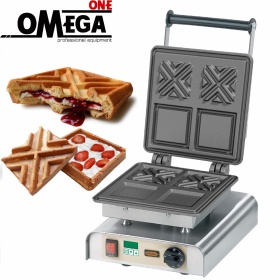 Gastro Waffeleisen 2x Βάφλα Χ Γεμιστή