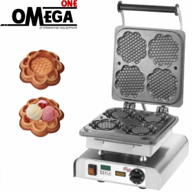 Gastro Waffeleisen 4x Waffeltarte