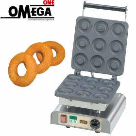 Gastro Waffeleisen 9 Waffeln Dony Donuts