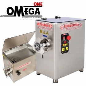 180 kg / hour 400V Butchers Refrigerated Meat Mincer