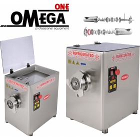 180 kg / hour 230V Butchers Refrigerated Meat Mincer