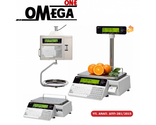 UNI Retail Scale with Paper Tape Label Printer