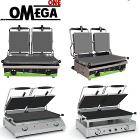 Doppel Kontaktgrill | Glatt Platten