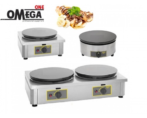 ROLLER GRILL Double and Single Gas Grills Crepe Makers