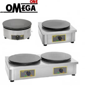 Doppel und Einzel Elektro Crêpegerät Roller Grill 